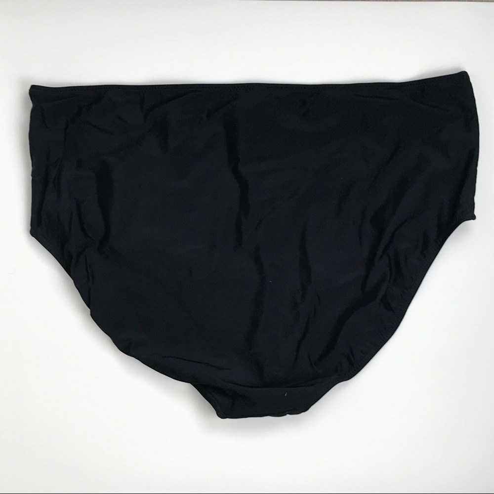 Black Knotted Bikini Swimsuit Bottoms